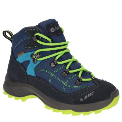 Hi-Tec Carnival Wp Jr Kids' Shoes Blue / Black / Green | FR2840517