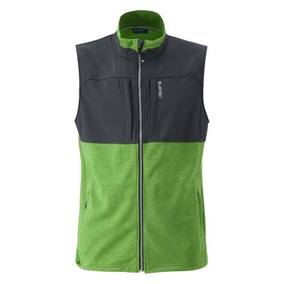 Hi-Tec Fan Point Mesh Back Zip With Active Dri-tec Men's Vests Green | HM5048216