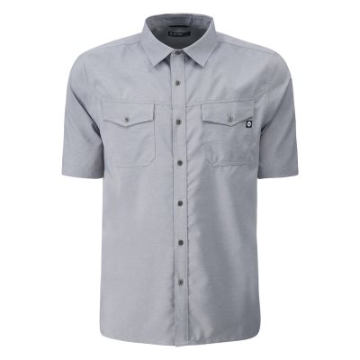 Hi-Tec Huckleberry Men's Shirts Grey | CY4297605