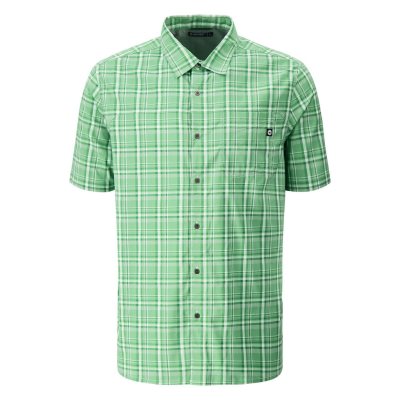 Hi-Tec Indian Kettles Plaid Men's Shirts Green | FR1529604