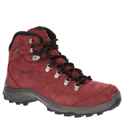 Hi-Tec Ortler Wp Women's Walking Boots Red / Grey | HB6271085