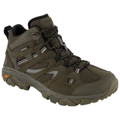 Hi-Tec Ravus Vent Lite Mid Wp Men's Outdoor Shoes Olive / Black | QF3679485