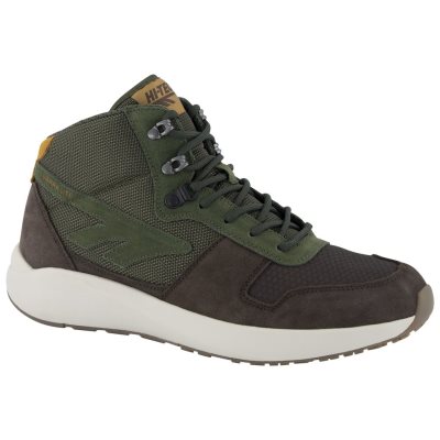 Hi-Tec Sierra Re:Flex Mid Men's Outdoor Shoes Green / Brown | NA0498253