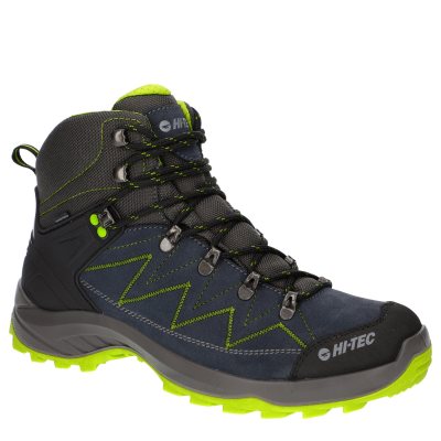 Hi-Tec Sporthike Mid Wp Men's Walking Boots Deep Grey / Lime | EK9235867