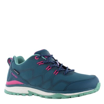Hi-Tec Stinger Wp Women's Walking Shoes Petrol / Neptune / Cactus | SZ2017569