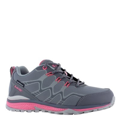 Hi-Tec Stinger Wp Women's Walking Shoes Graffute / Chiaccio / Pink | VY3014562