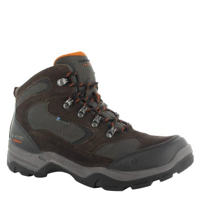 Hi-Tec Storm Wp Men's Walking Boots Dark Chocolate / Dark Taupe / Orange | YK0847561