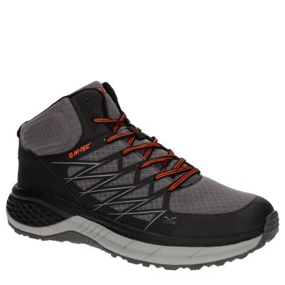 Hi-Tec Trail Destroyer Mid Men's Walking Boots Grey / Black / Red | YB2354071