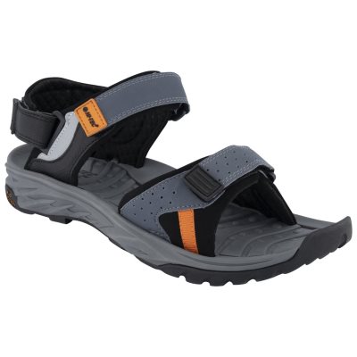 Hi-Tec Ula Ultra Men's Sandals Dark Grey / Red Orange | EB6985302