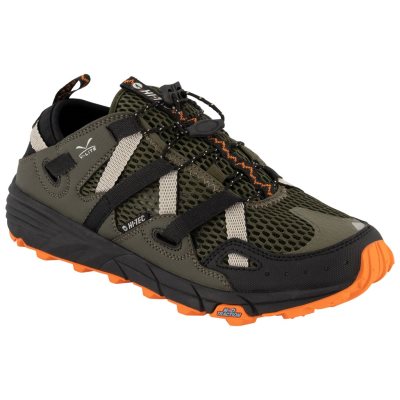 Hi-Tec V-lite Rapid Men's Running Shoes Olive / Black | XB2830756