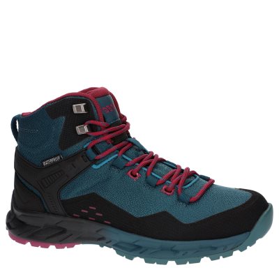 Hi-Tec Verve Mid Wp Women's Walking Boots Turquoise / Black / Red | PS9504672