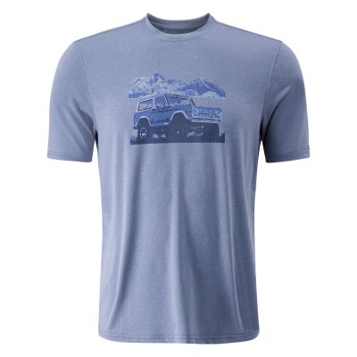 Hi-Tec Wrigley Graphic Dri-tec Men's T Shirts Purple | BU0985136